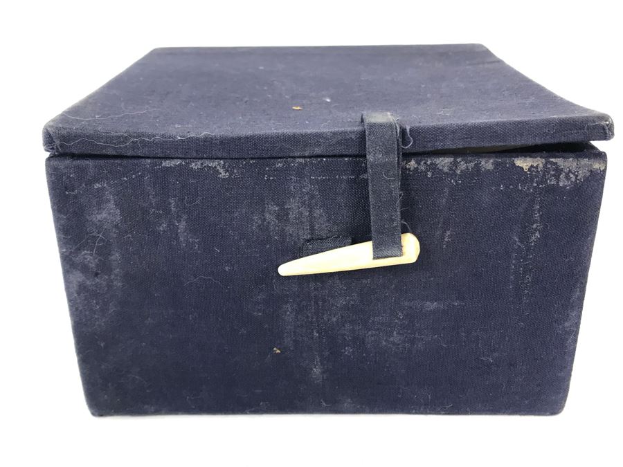 Chinese Carved Green Translucent Stone Round Box With Dragon Serpent Lid With Original Box 4R X 2.25H [Photo 32]