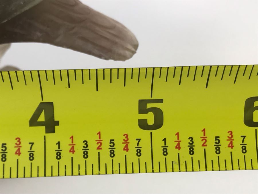 Pair Of Vintage Chinese Carved Stone Bird Figurines Boxes (Some Damage) With Wooden Stands Each 5W X 2D X 4H [Photo 37]