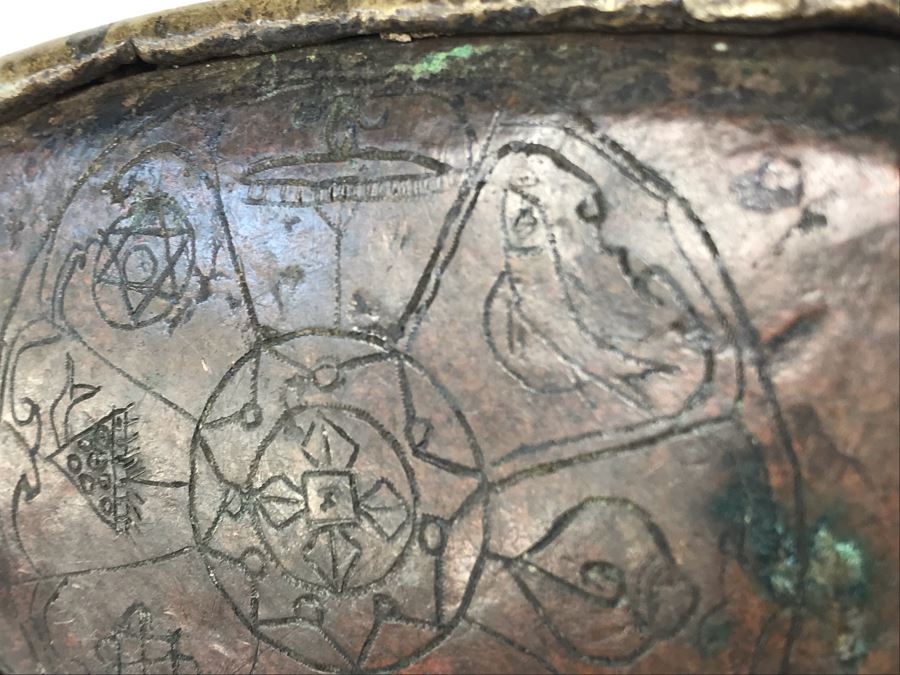 Old Tibetan Seated Buddha Akshobhya Figure Statue Signed With Wooden Stand 5W X 4D X 8.5H [Photo 26]