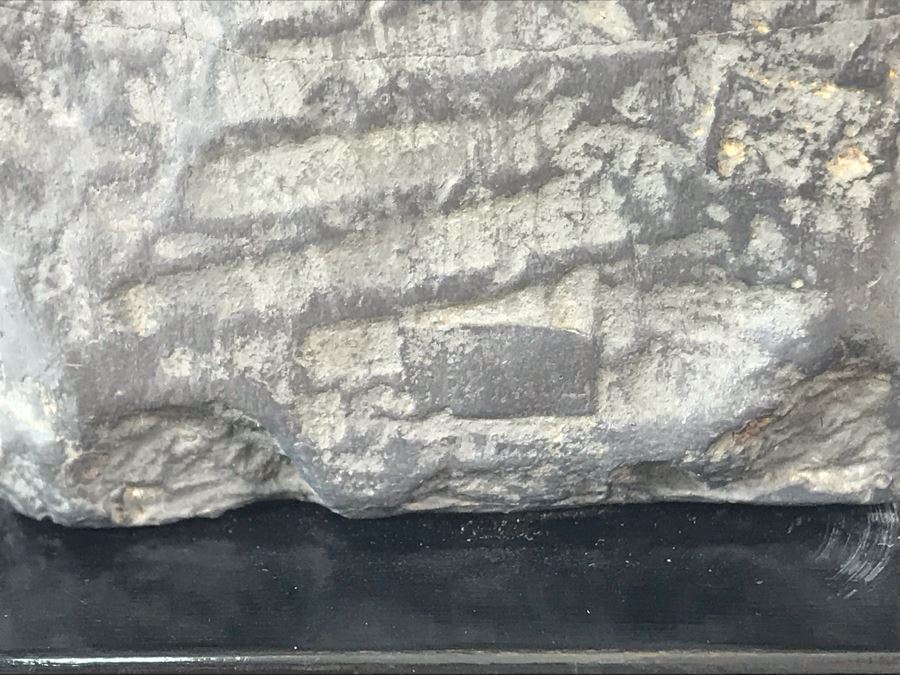 Ancient Carved Stone Goddess Figure Statue From Gandhara With Wooden Stand 3.5W X 1.5D X 6.5H [Photo 12]