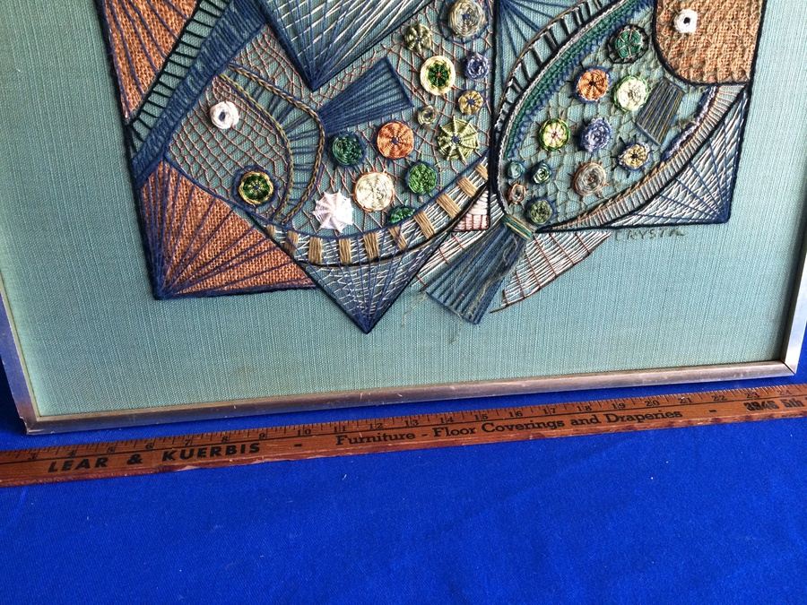 Mid-Century Stitchery - Crystal Fitzgerald - 'In The Nets' [Photo 7]
