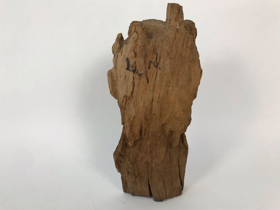 Hand Carved Wooden Vishnu Statue Figure 5W X 2.5D X 11H [Photo 11]