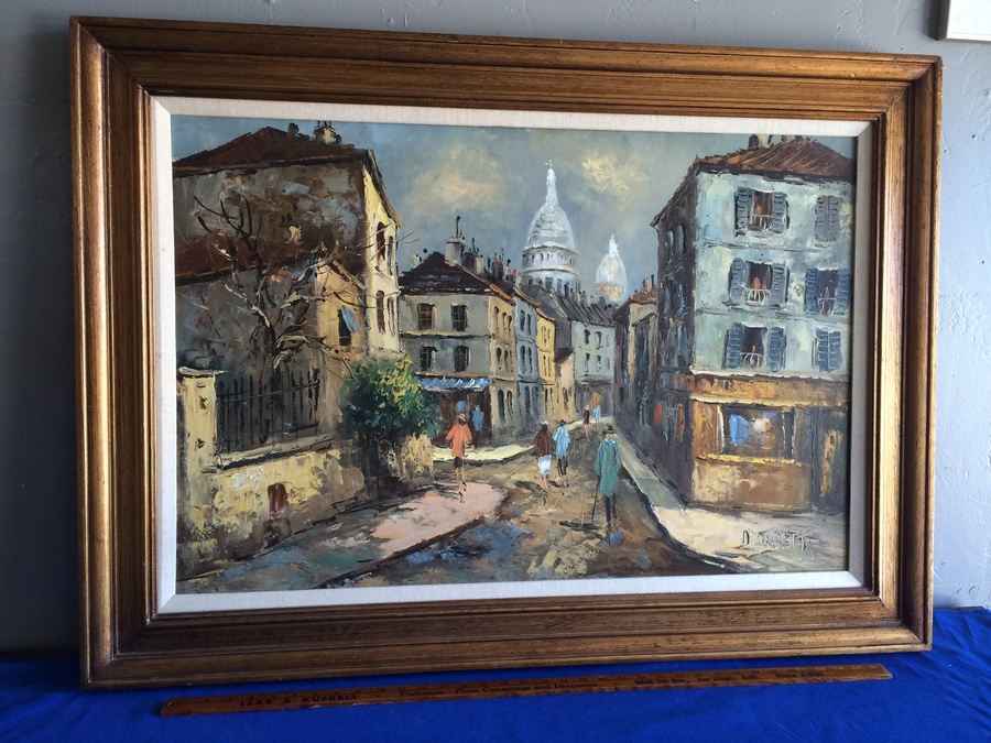 Original Scenery Oil Painting - Burnett