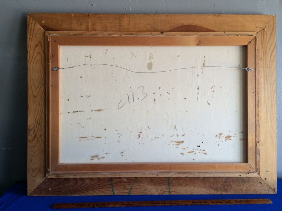 Original Scenery Oil  Painting - Burnett [Photo 9]