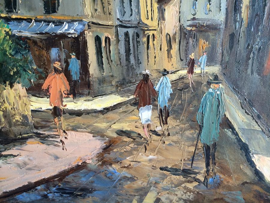 Original Scenery Oil  Painting - Burnett [Photo 4]