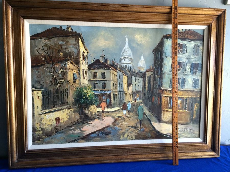 Original Scenery Oil  Painting - Burnett [Photo 8]