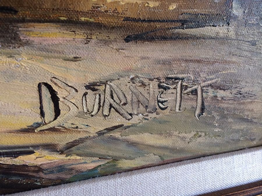 Original Scenery Oil  Painting - Burnett [Photo 2]