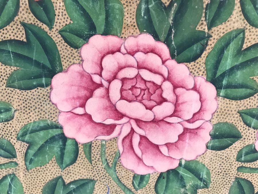 Pair Of Original Vintage Chinese Ancestor Silk Scroll Paintings 28.5 X 54 [Photo 30]