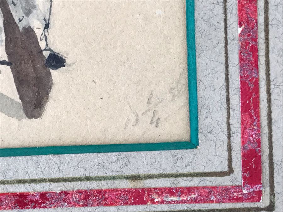 Original Watercolor Painting Of Three Soldiers 9W X 8.5H [Photo 16]