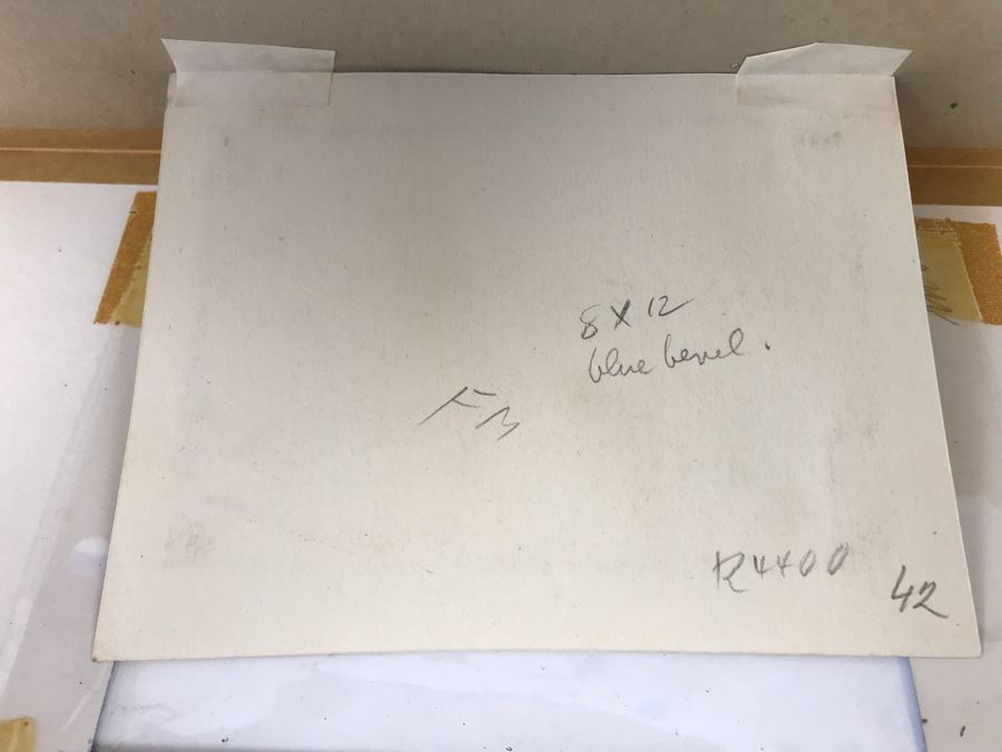 Original Watercolor Ship Painting 5.25 X 3.5 [Photo 24]