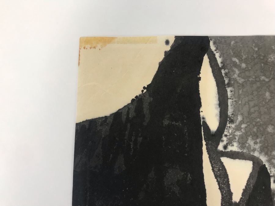 Kiyoshi Saito (Japanese, 1907-1997) Hand Signed Self-Printed Woodblock Print Winter In Aizu Series 18' X 15' Estimate $1,100 [Photo 12]