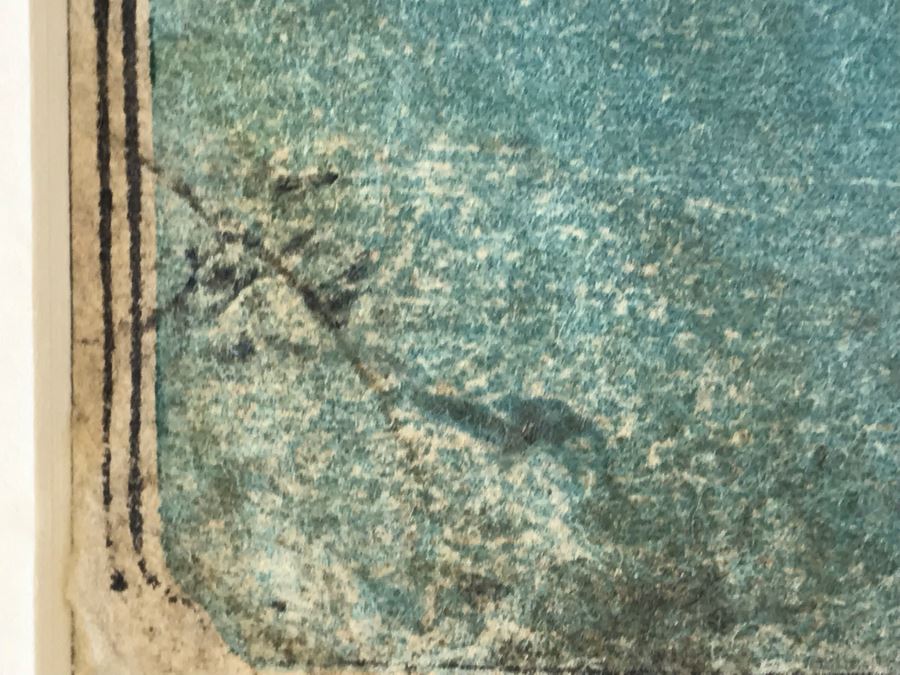 Antique Erotic Shunga Japanese Woodblock Print 13W X 9H [Photo 9]