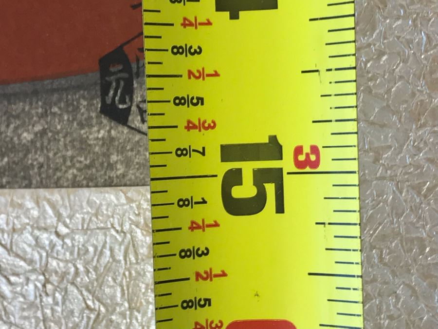 Original Pair Of Japanese Woodblock Prints by Sadanobu III Hasegawa (1881-1963) 10' X 15' [Photo 27]