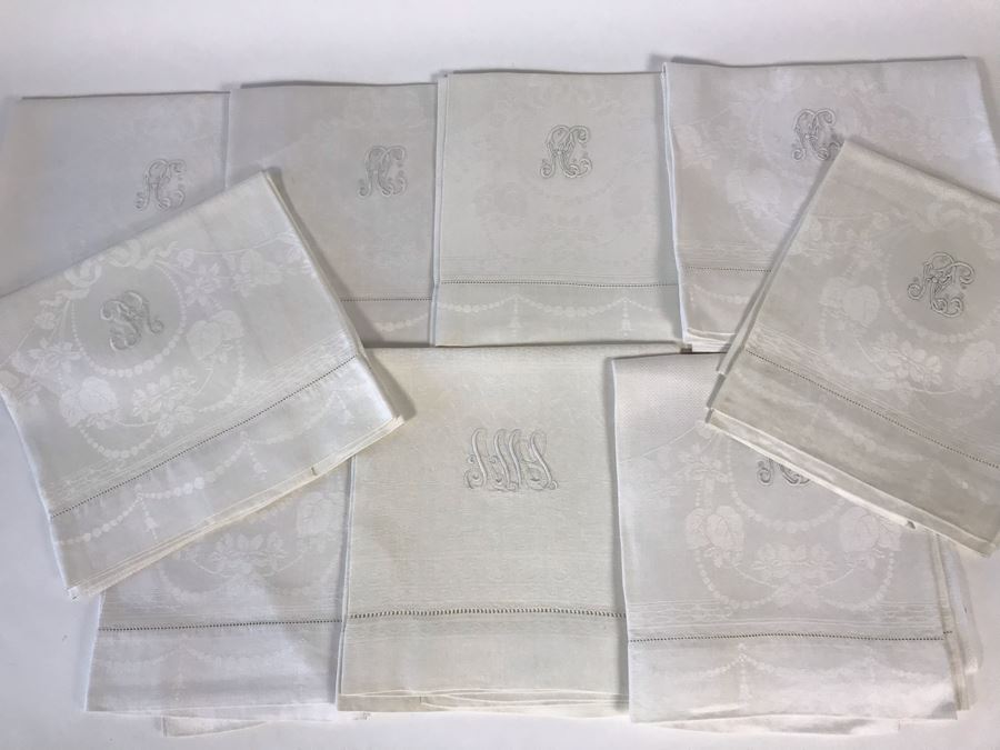 Set Of 9 Elegant Bathroom Towels 40' X 23' [Photo 2]