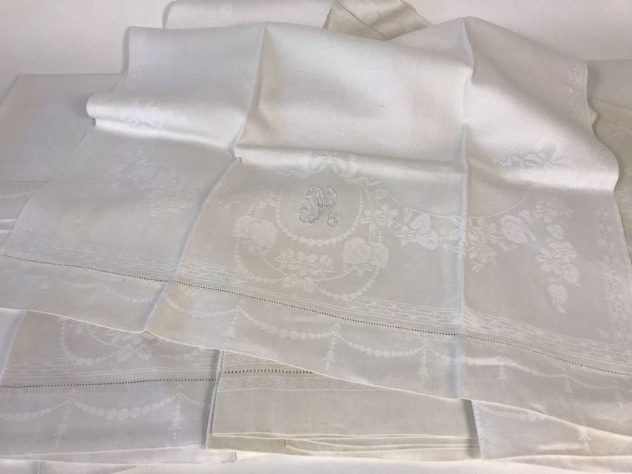 Set Of 9 Elegant Bathroom Towels 40' X 23' [Photo 5]