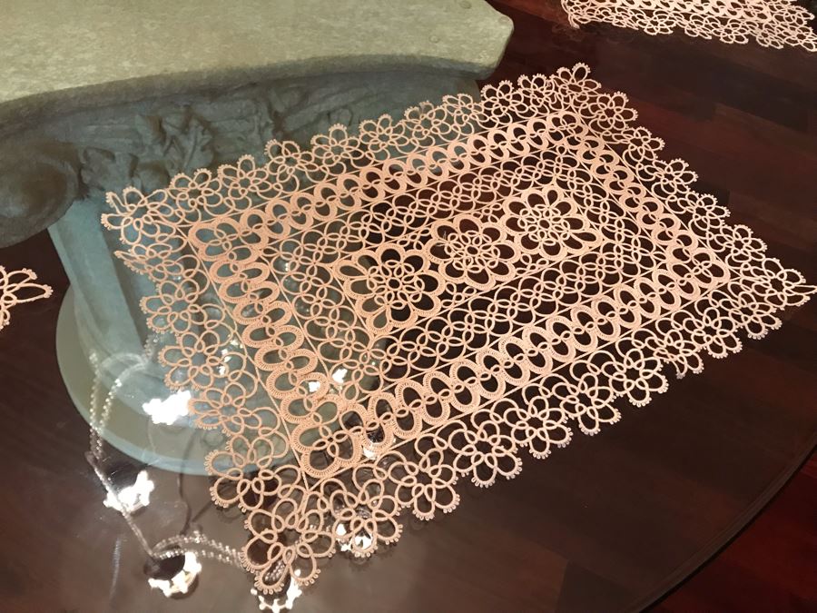 Set Of Six Crochet Placemats [Photo 5]