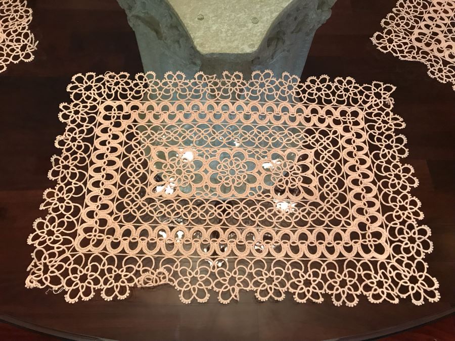 Set Of Six Crochet Placemats [Photo 4]