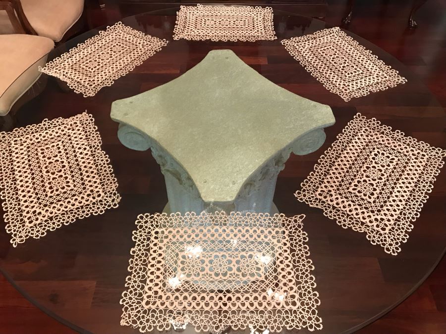 Set Of Six Crochet Placemats [Photo 3]