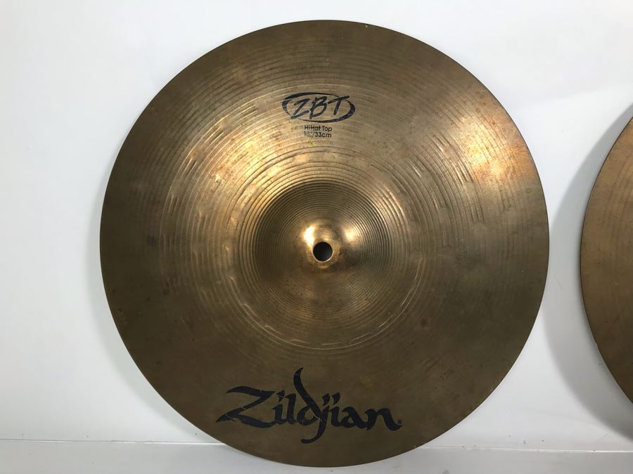 Zildjian ZBT HiHat Top And Bottom Cymbals 13' [Photo 6]