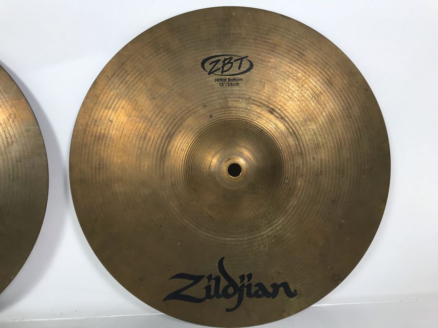 Zildjian ZBT HiHat Top And Bottom Cymbals 13' [Photo 3]