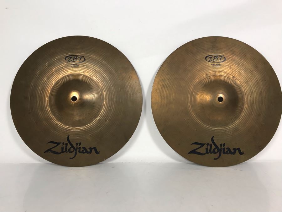 Zildjian ZBT HiHat Top And Bottom Cymbals 13'