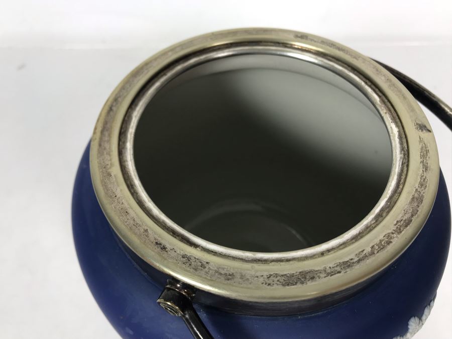 Adams Est Bd 1657 Jasperware Ice Bucket Made In England 5.5W X 9.5H [Photo 9]