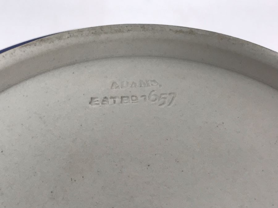 Adams Est Bd 1657 Jasperware Ice Bucket Made In England 5.5W X 9.5H [Photo 13]