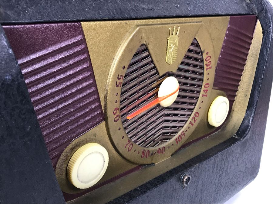 Vintage Collectible Portable Suitcase Zenith Tube Radio Model H503Y Serviced And Working 14W X 6.5D X 11H [Photo 17]