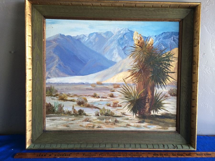 Original Desert Painting - Nyla?