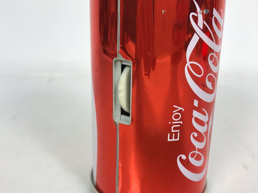 Collectible Coca-Cola Advertising Transistor Radio Working 3.25W X 4.75H [Photo 5]