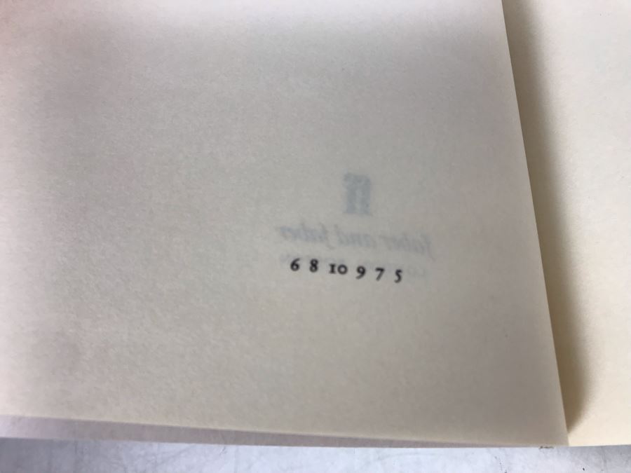 Seamus Heaney Hand Signed Book Death Of A Naturalist [Photo 8]