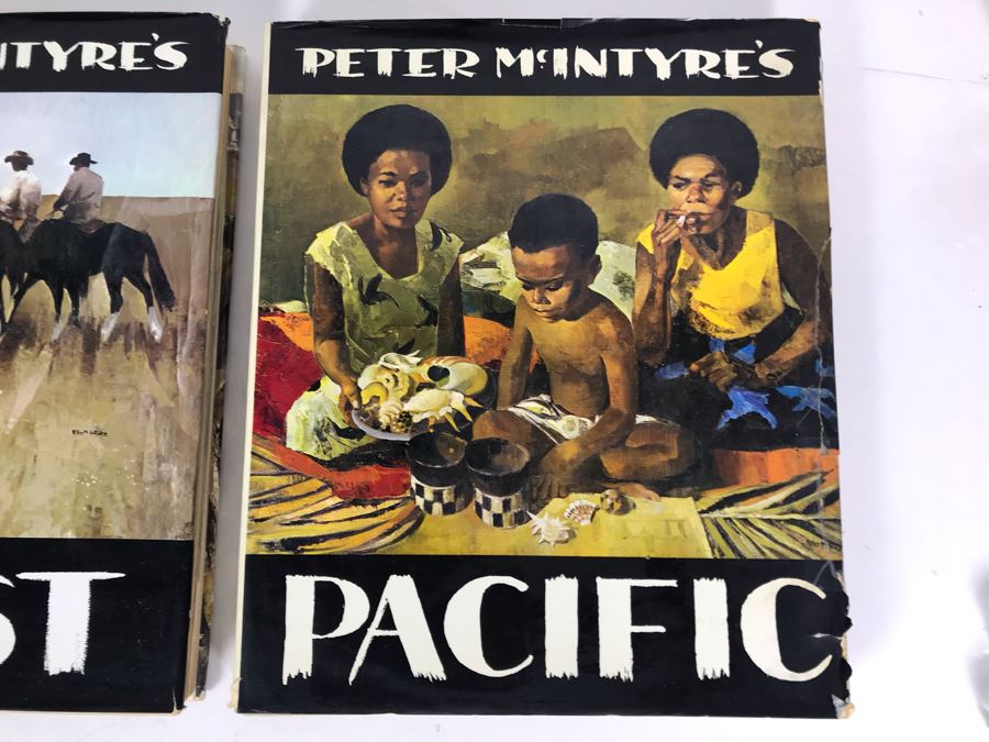 Pair Of Coffee Table Books: Peter McIntyre's West And Peter McIntyre's Pacific [Photo 3]