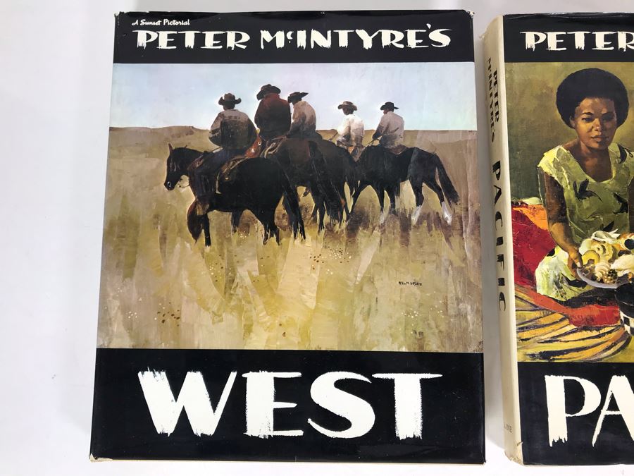 Pair Of Coffee Table Books: Peter McIntyre's West And Peter McIntyre's Pacific [Photo 2]