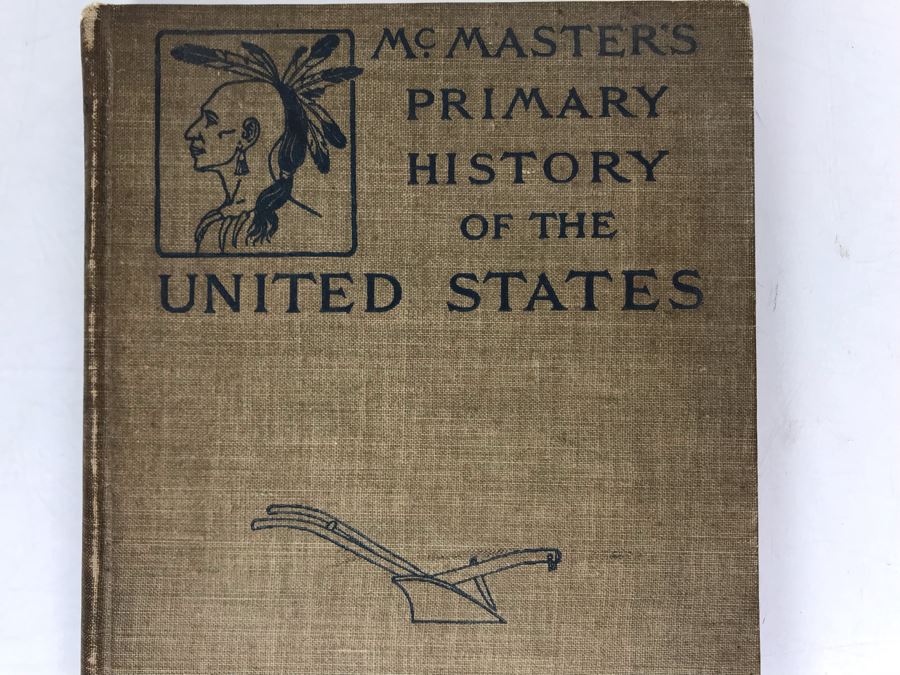Antique 1901 Textbook McMaster's Primary History Of The United States American Book Company [Photo 2]