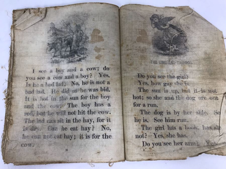 Antique 1879 My Indestructible ABC Book Edited By Uncle Herbert J. B. Lippincott & Co [Photo 13]