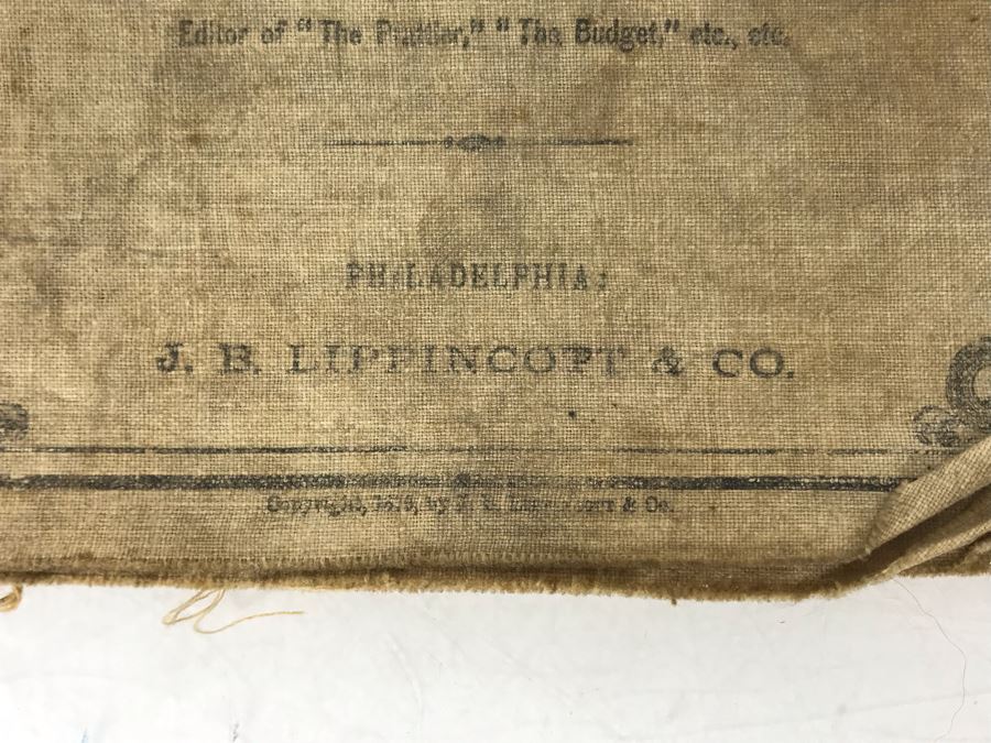 Antique 1879 My Indestructible ABC Book Edited By Uncle Herbert J. B. Lippincott & Co [Photo 4]