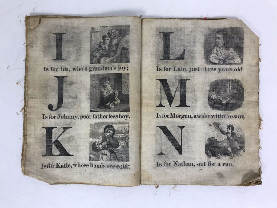 Antique 1879 My Indestructible ABC Book Edited By Uncle Herbert J. B. Lippincott & Co [Photo 9]