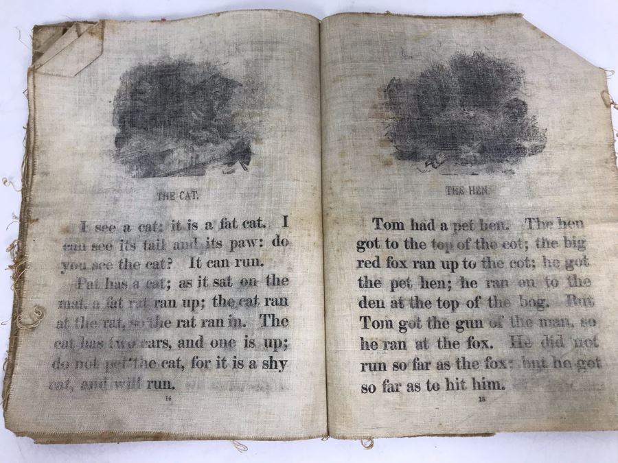 Antique 1879 My Indestructible ABC Book Edited By Uncle Herbert J. B. Lippincott & Co [Photo 12]