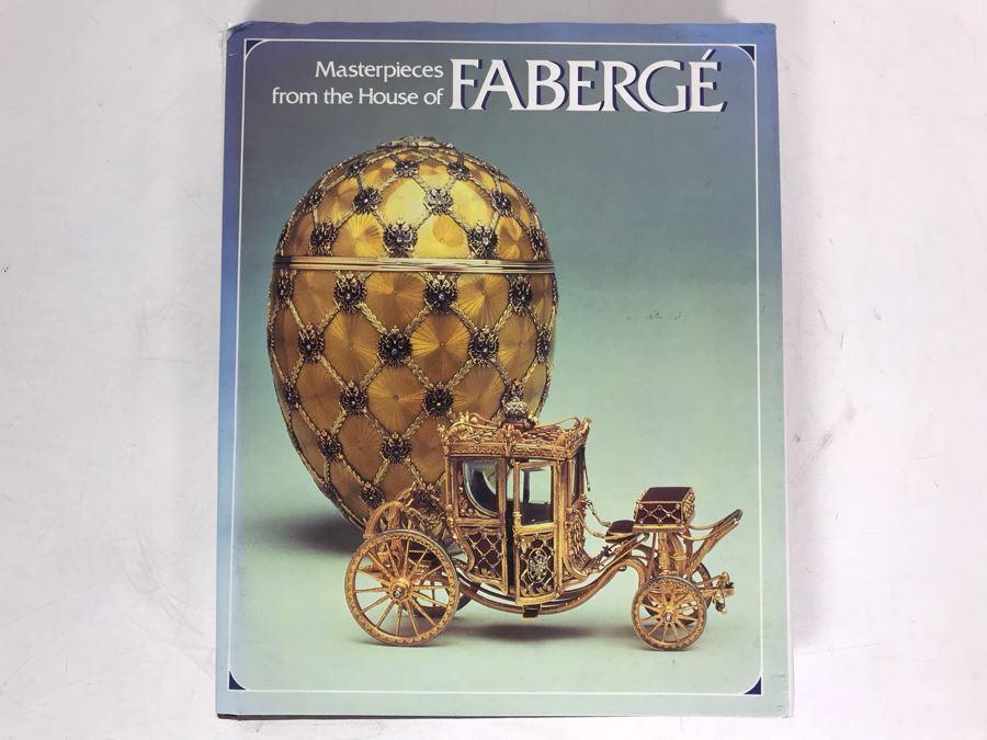 Masterpieces From The House Of Faberge Coffee Table Book