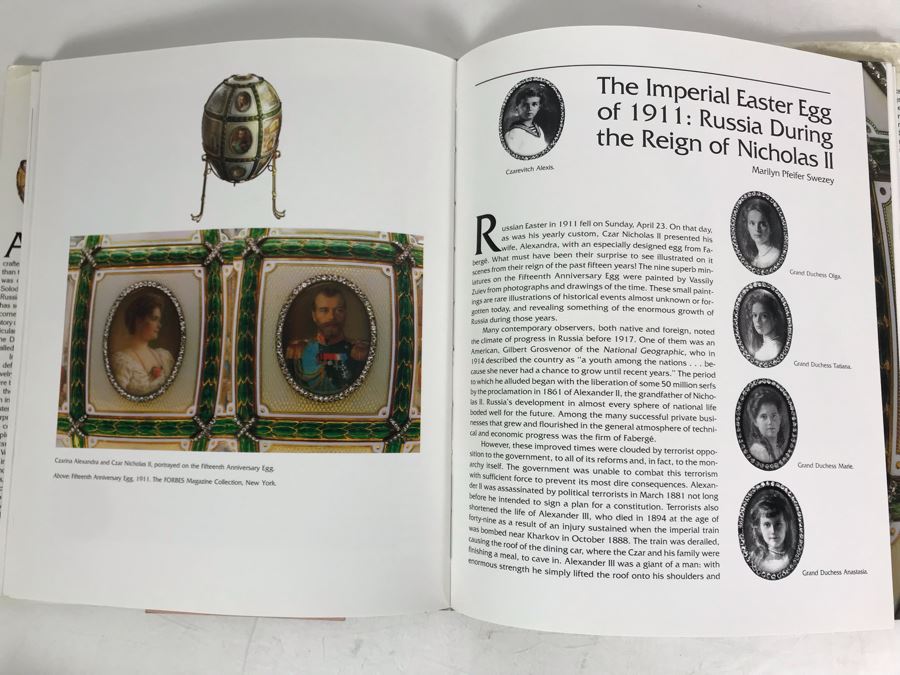 Masterpieces From The House Of Faberge Coffee Table Book [Photo 6]