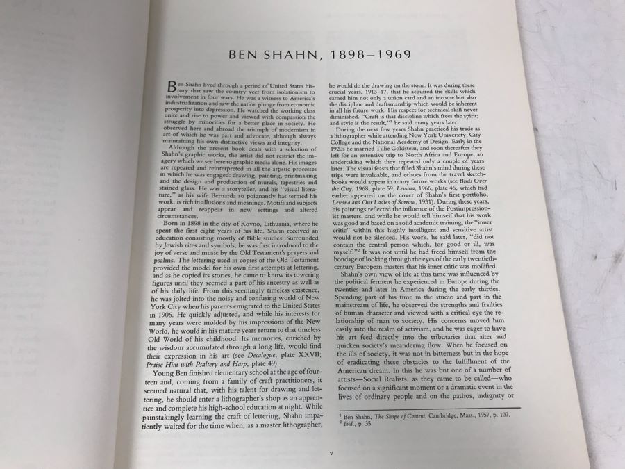 Prints And Posters Of Ben Shahn Book By Kenneth W. Prescott [Photo 4]