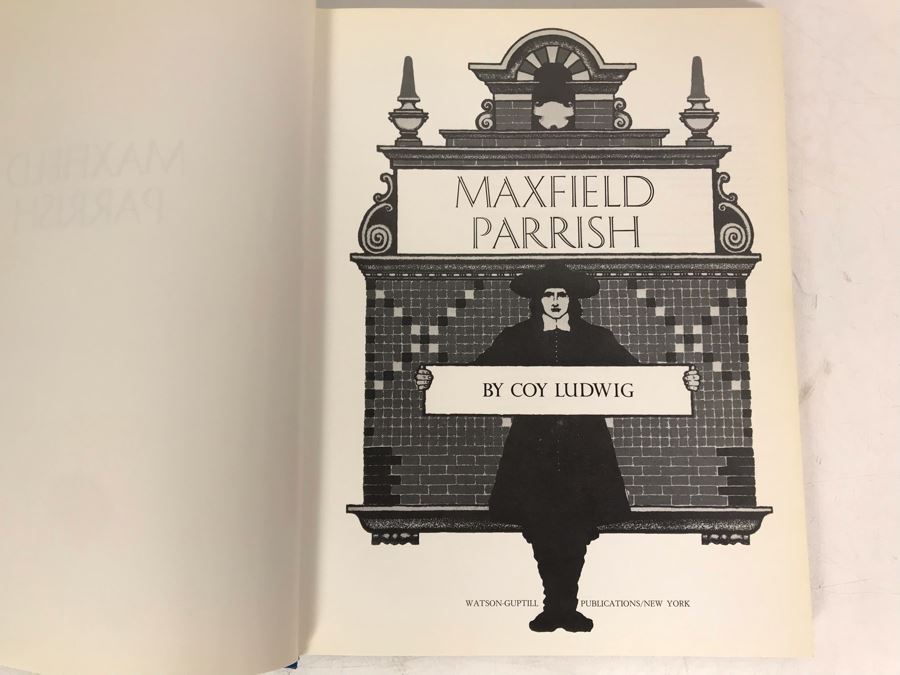 First Printing 1973 Maxfield Parrish Coffee Table Artist Book By Coy Ludwig [Photo 3]