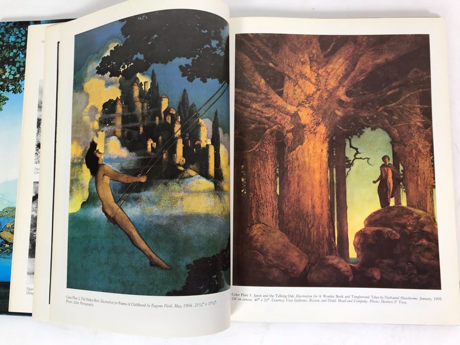 First Printing 1973 Maxfield Parrish Coffee Table Artist Book By Coy Ludwig [Photo 5]