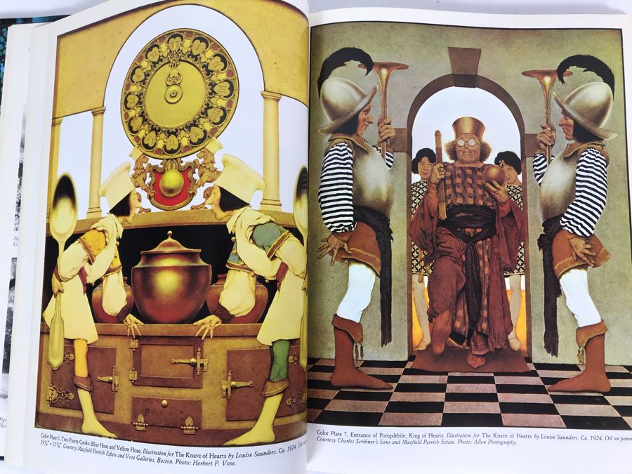 First Printing 1973 Maxfield Parrish Coffee Table Artist Book By Coy Ludwig [Photo 7]