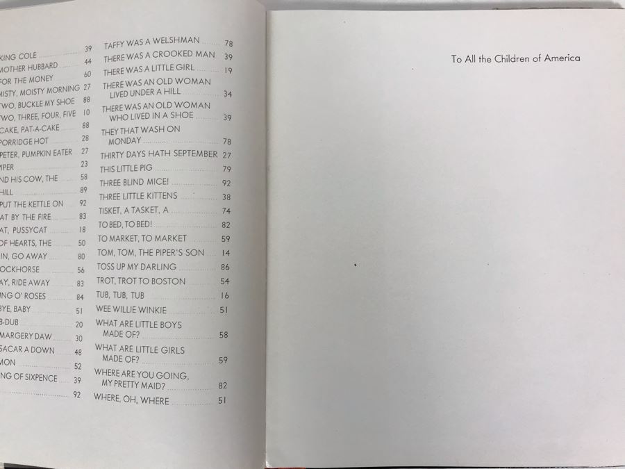 First Edition 1948 Book By Toni Frissell Mother Goose [Photo 6]