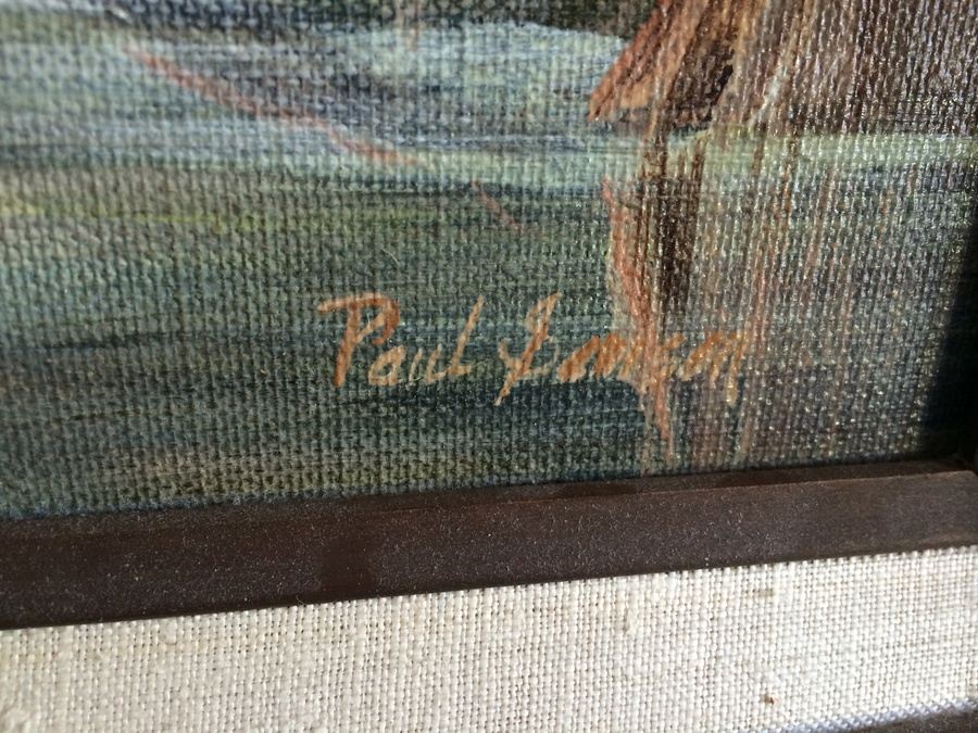 Original Landscape (Swamp Scene) Painting - Paul Samson [Photo 2]