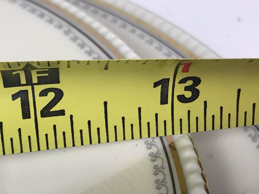 Pair Of Oval Platters and Lidded Sugar Jar By Bavaria Tirschenreuth Germany (Larger Platter Is 15.5W) [Photo 9]