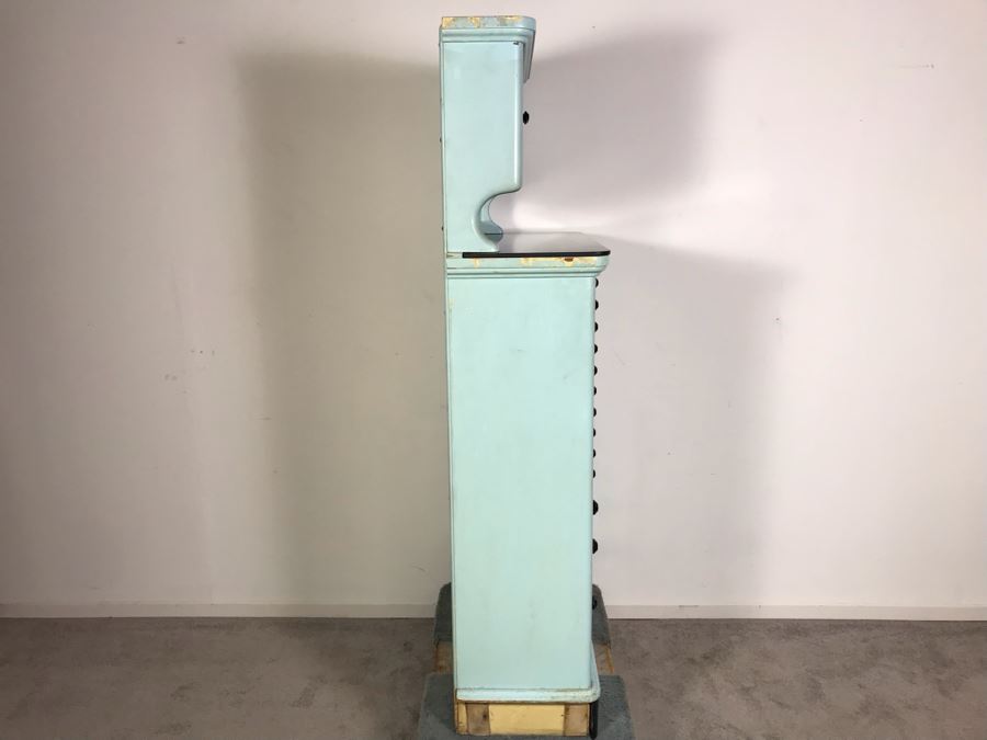 Early 20th Century Antique 15-Drawer Dental Cabinet Metal Drawers With Wooden Frame 30.5W X 13.5D X 61H [Photo 26]