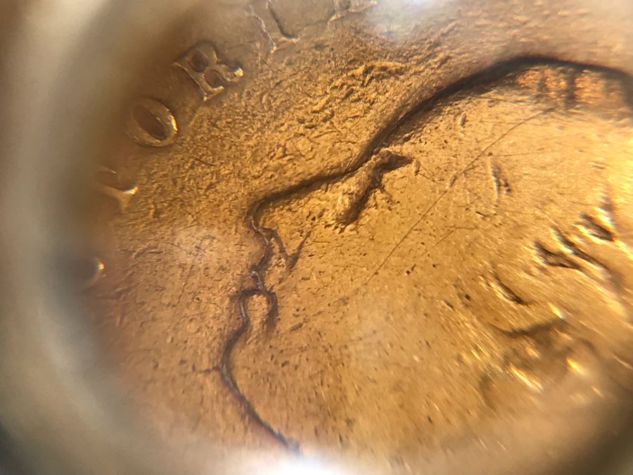 Antique 1877 Gold Coin United Kingdom Half Sovereign Die 40 Victoria Dei Gratia Coin Set In Stunning Tiffany & Co Gold Coin Bezel - Total Weight With Bezel 7.5g [Photo 23]