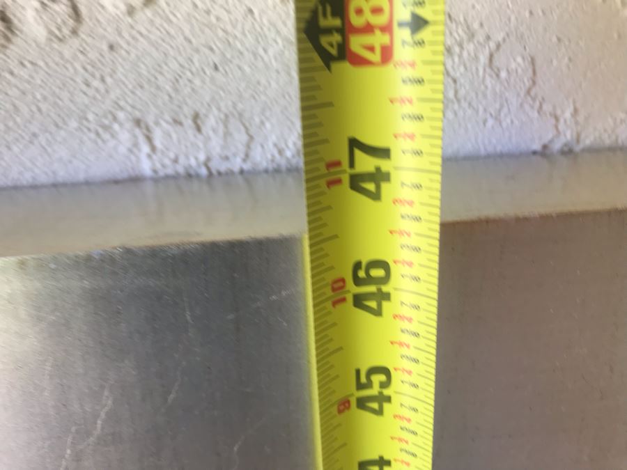 Modern Abstract Trees Print In Large Silver Frame By Uttermost Company 46.5 X 46.5 [Photo 10]